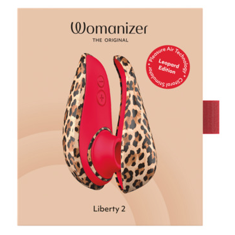 Womanizer Liberty 2 léghullámos csiklóizgató – leopárdmintás – 11. kép
