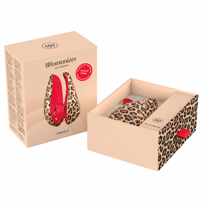Womanizer Liberty 2 léghullámos csiklóizgató – leopárdmintás – 13. kép