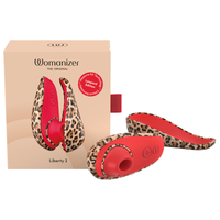 Womanizer Liberty 2 léghullámos csiklóizgató – leopárdmintás – 2. kép