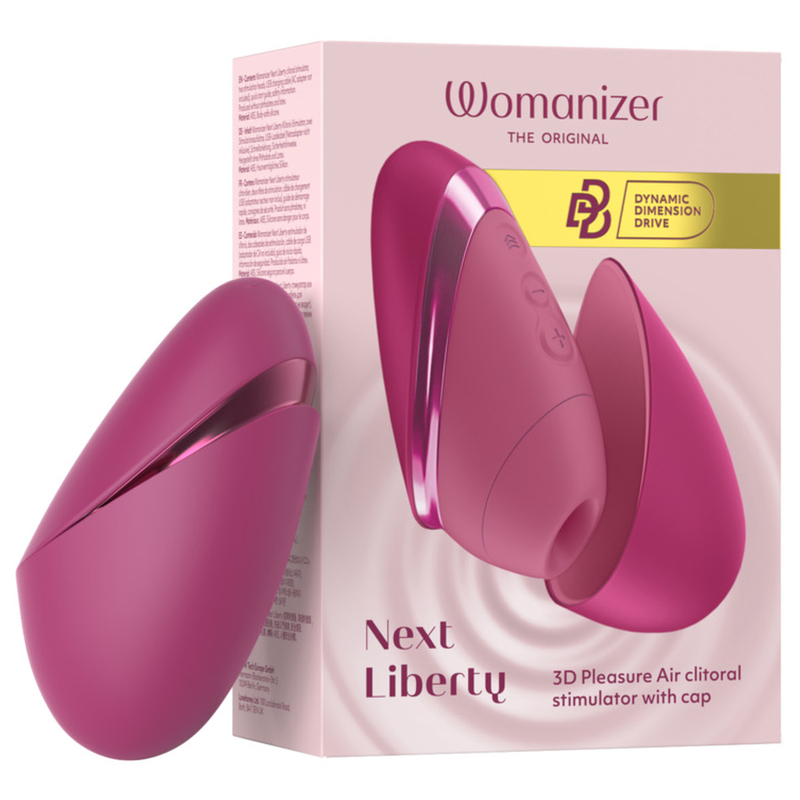 Womanizer Next Liberty léghullámos csiklóizgató – rózsaszín – 3. kép
