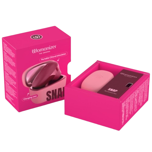 Womanizer Snap léghullámos csiklóizgató – málna – 9. kép